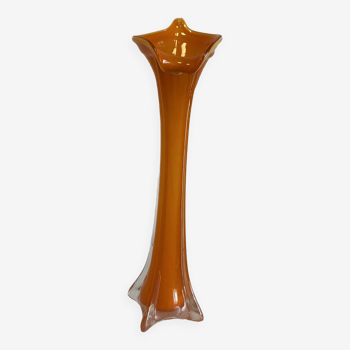 Vase soliflore orange