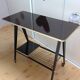 Formica TV table and compass feet, vintage years 60/7