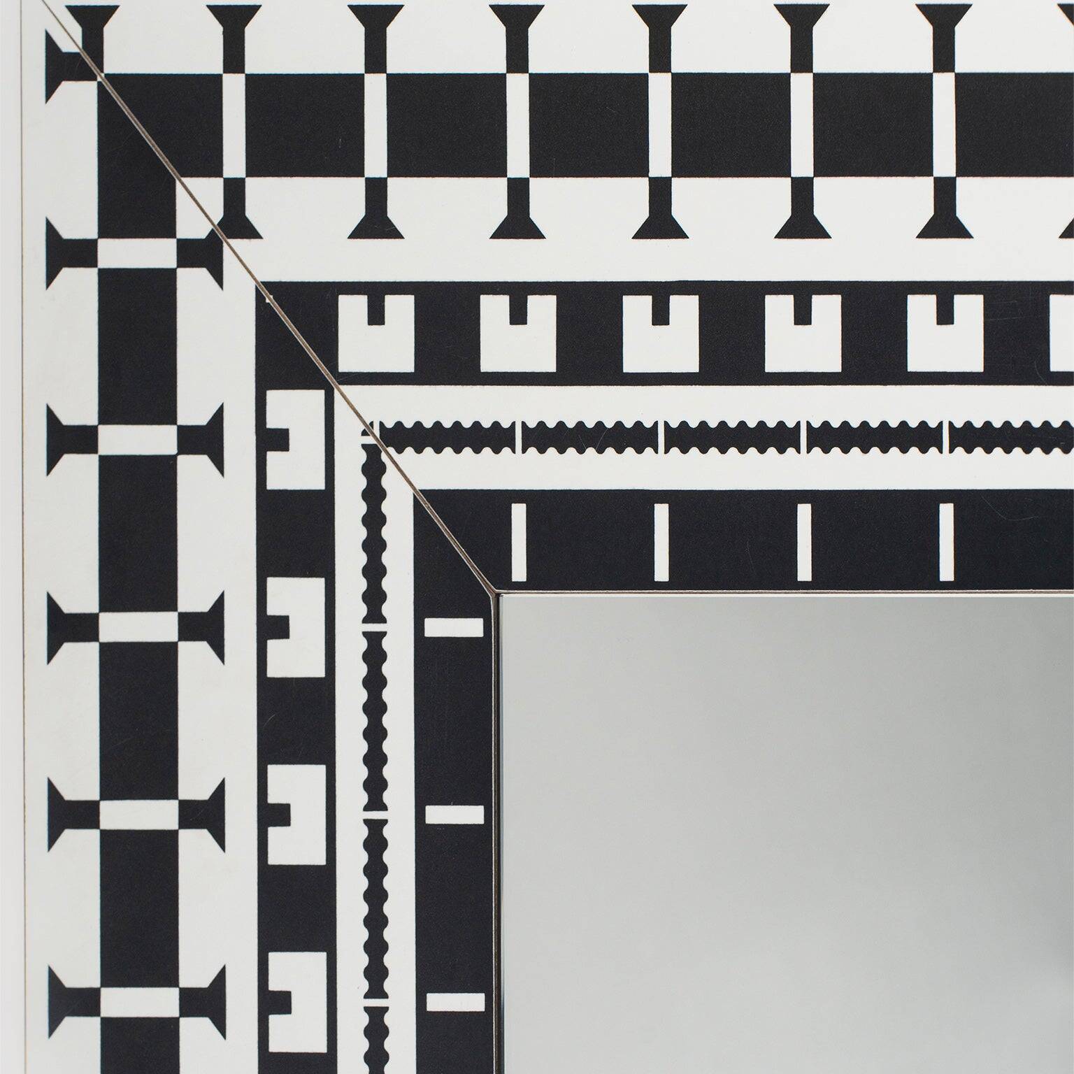 Wall mirror "Ollo" by Alessandro Mendini for Museo Alchimia, 1988