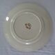 Large dish Sarreguemines 513112 faience old flowers STRASBOURG