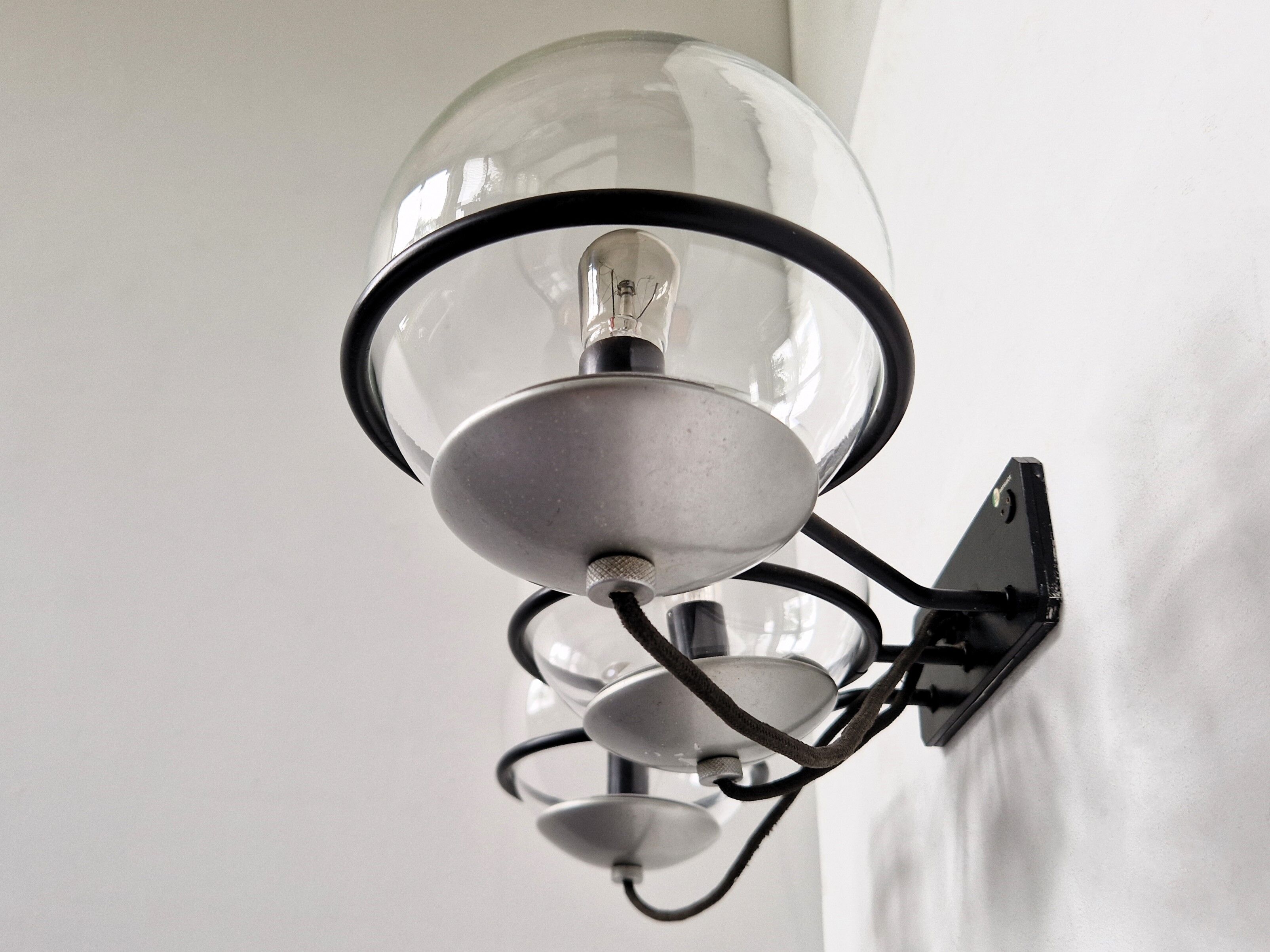 Model 237-3 wall lamp by Gino Sarfatti for Arteluce, Italy 1950's