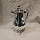 Silver-plated metal coffee pot by Christofle silversmiths, Marly model