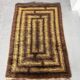 Scandinavian Rya Rug, 1960’s, 100% Wool, Mid Century