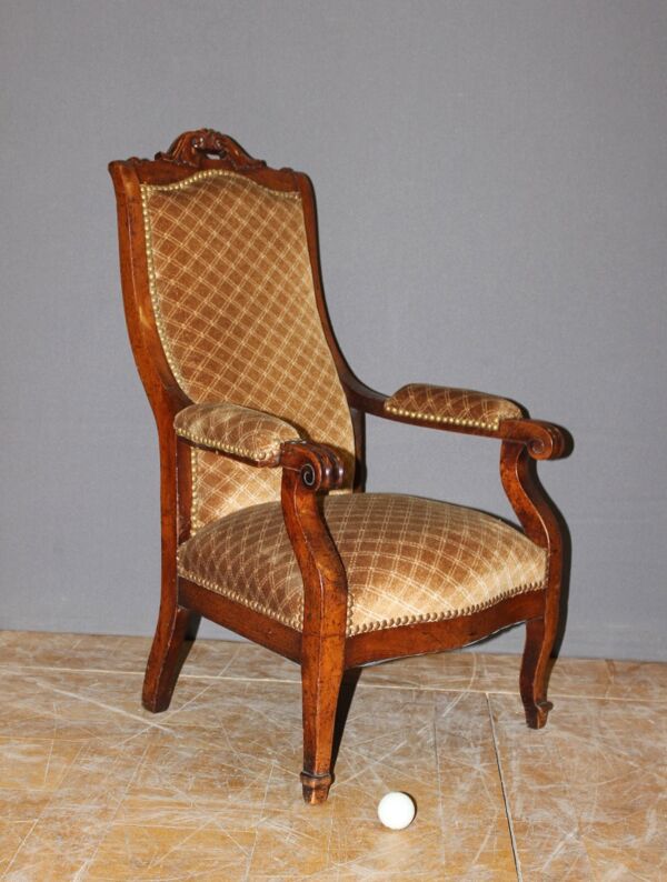 Fauteuil d'enfant d'époque Napoléon III fin XIX
