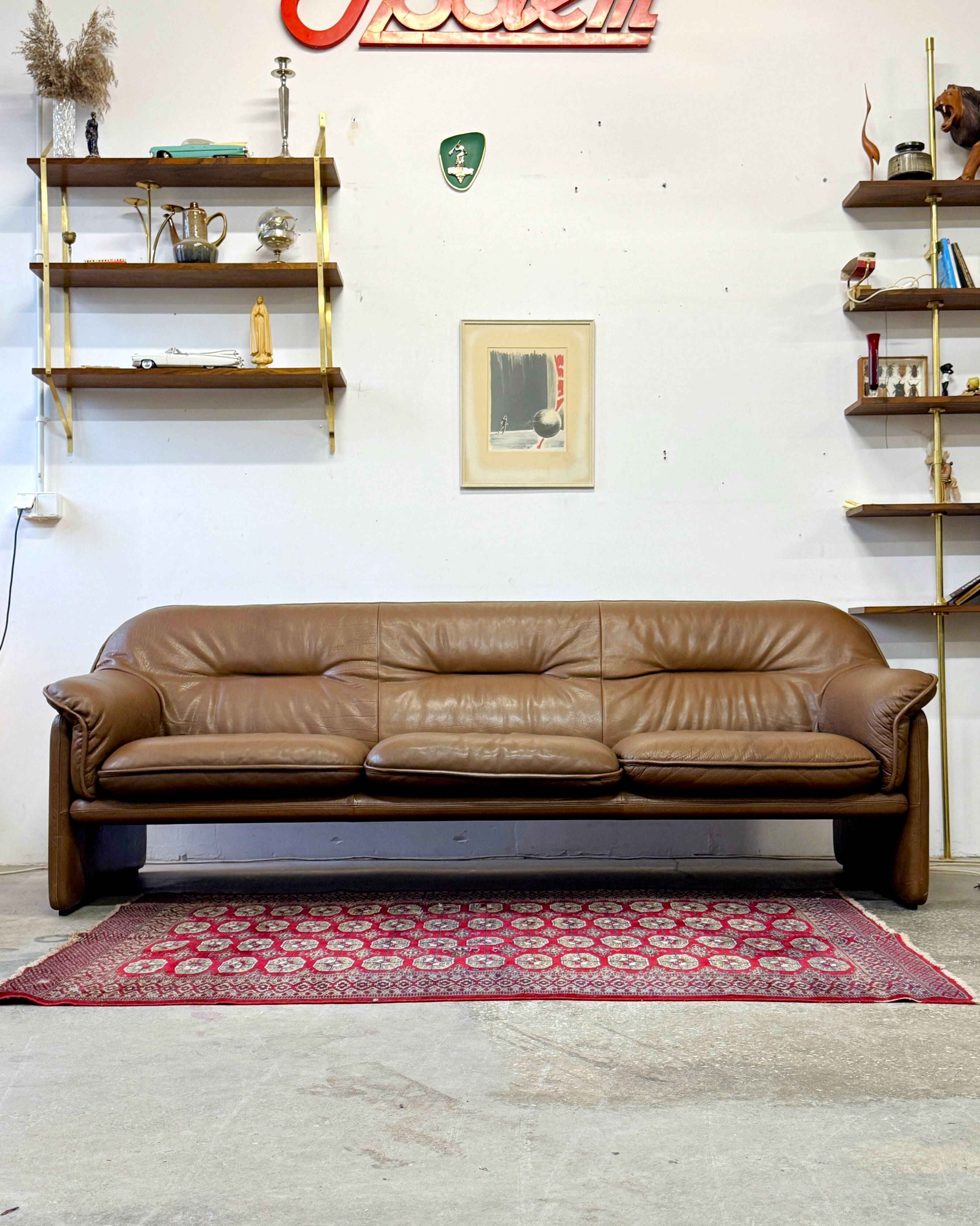 Sofa model DS-16, De Sede, Switzerland, 1960s/1970s, mid-century, vintage