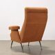 Fabric armchair Italy 1950s-1960s