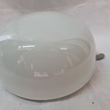 Plafonnier opaline blanche