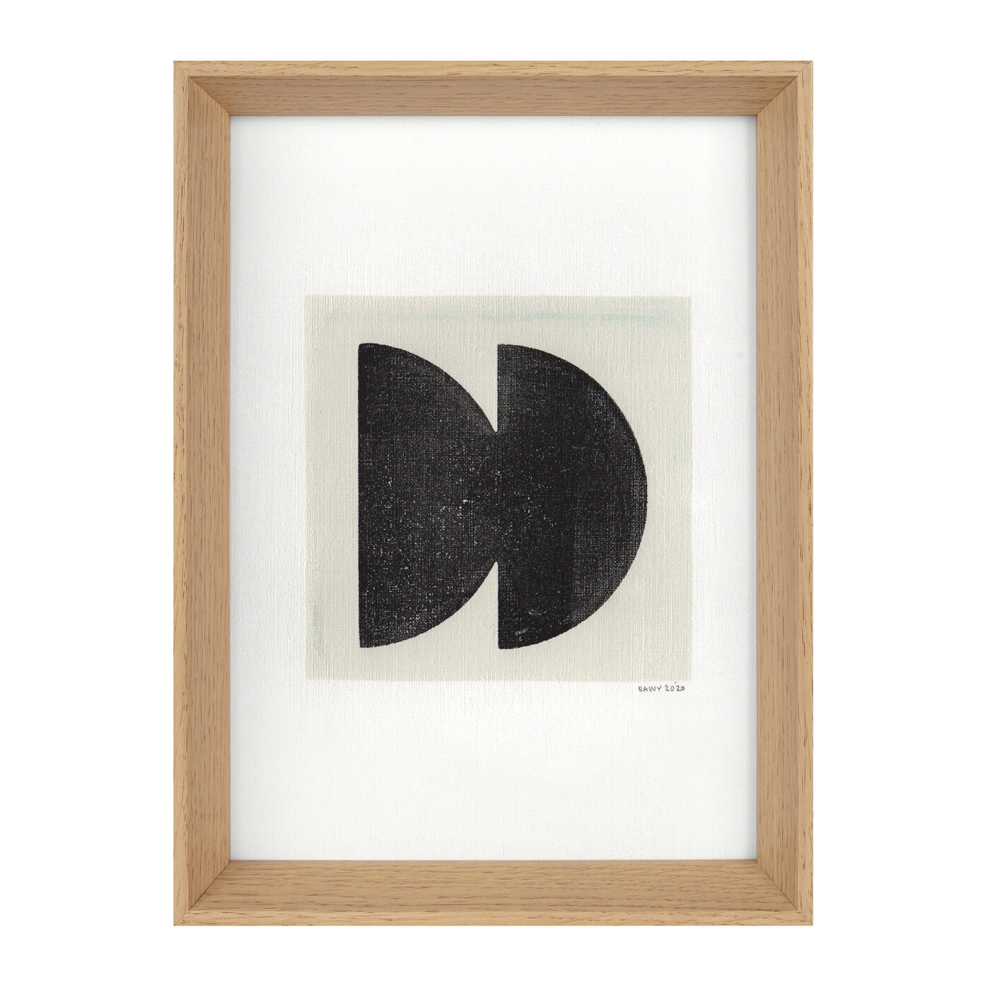 Painting on paper • M185 • signed Eawy