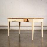 Table de campagne avec tiroir