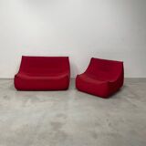 Saké sofa and armchair set by Pascal Mourgue for Cinna