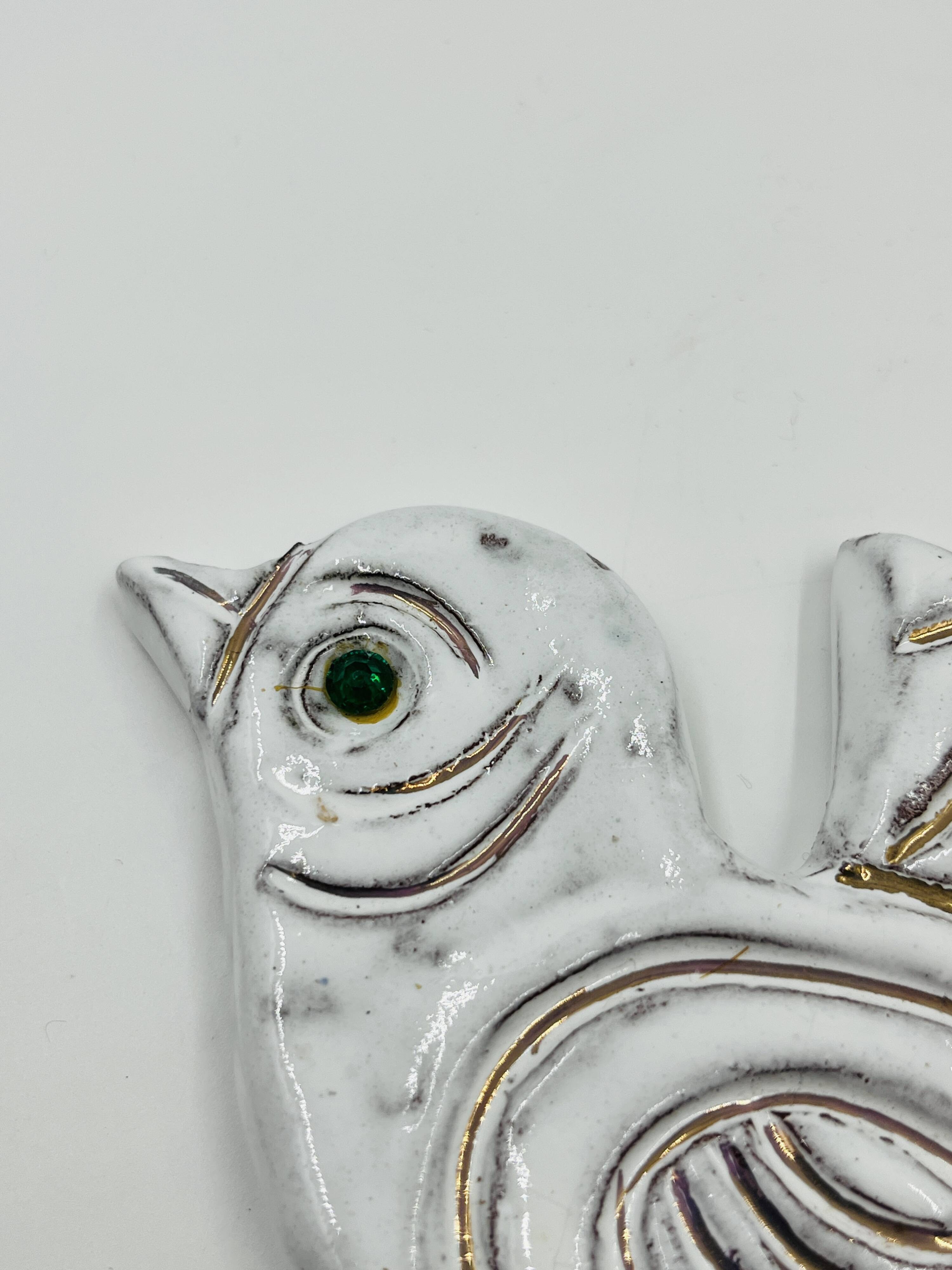 Oiseau céramique Monique Detry - Moderniste