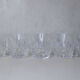 5 crystal whiskey glasses