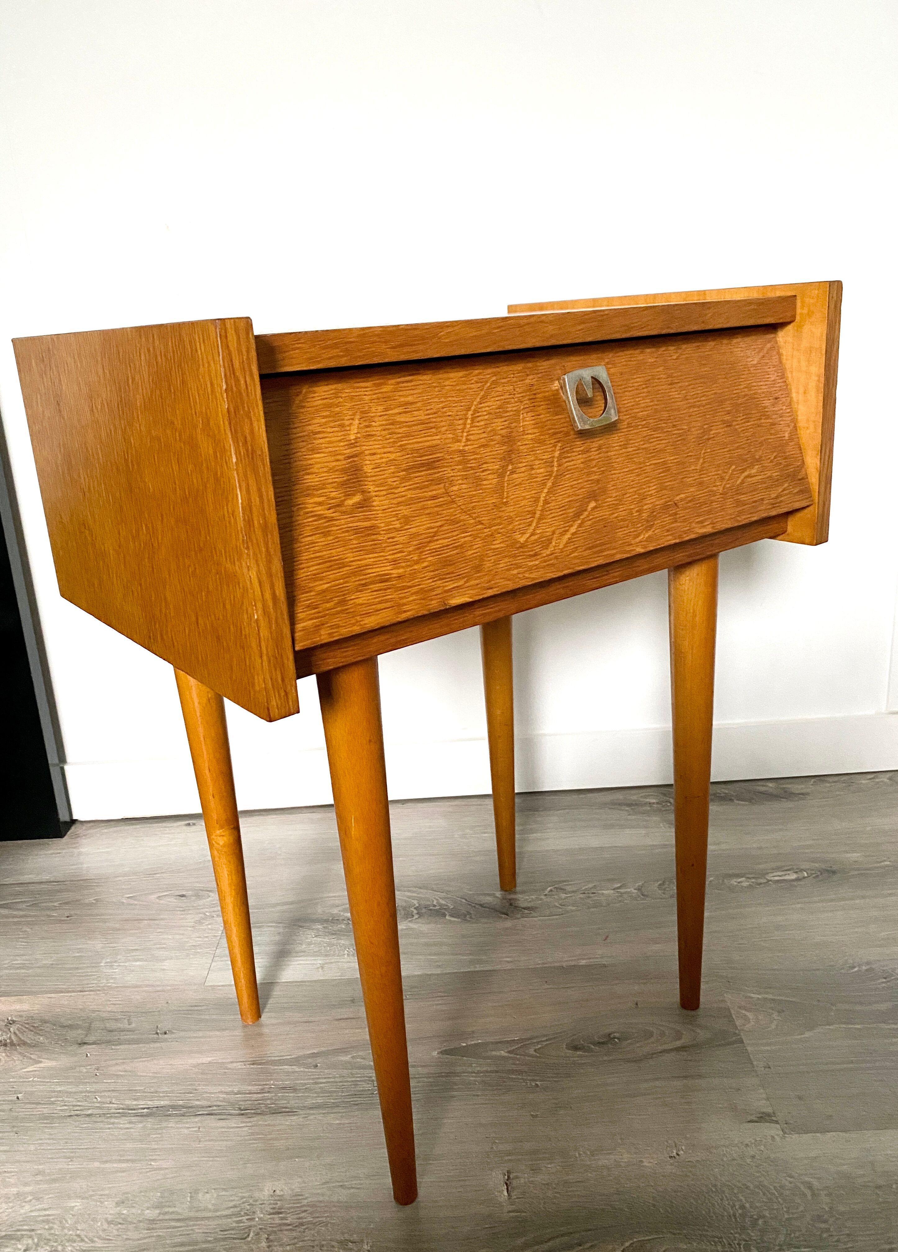 Vintage bedside table