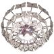 Big Design Glass Chandelier - Kinkeldey, 1970s