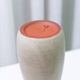 Beige Studio Keramik Ceramic Vase by Heinz Pelzer – West Germany, 1970s Mid-Century