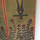 Screen painted by Albert Bergevin