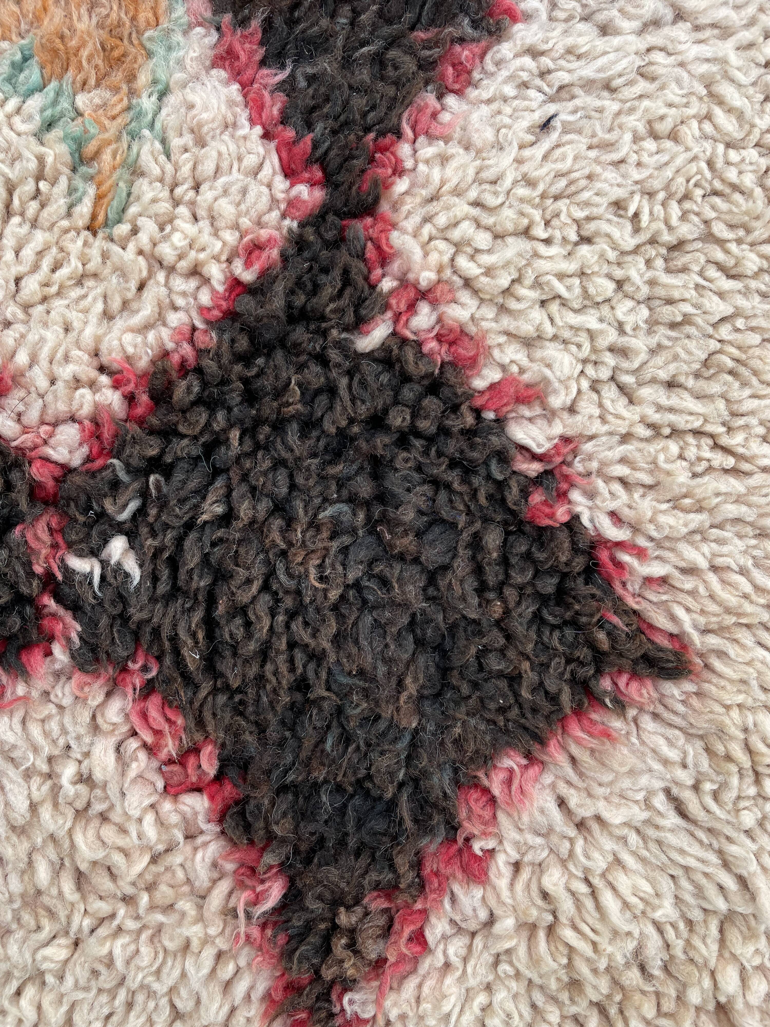 Vintage azilal corridor carpet