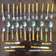 Housewife of cutlery with bamboo sleeves 30 pieces