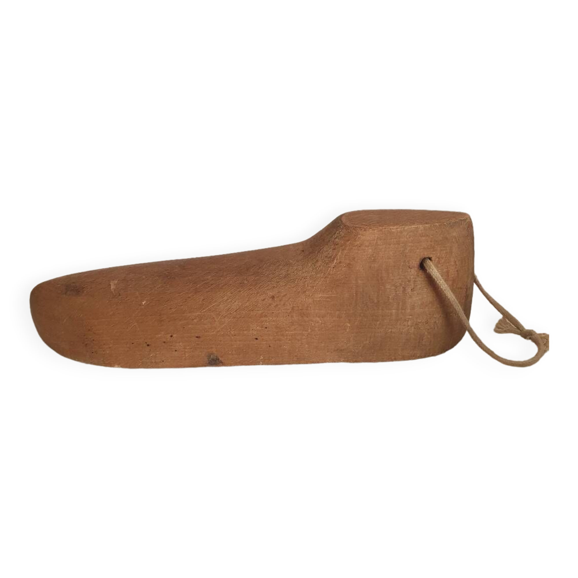 Old wooden shoe tree