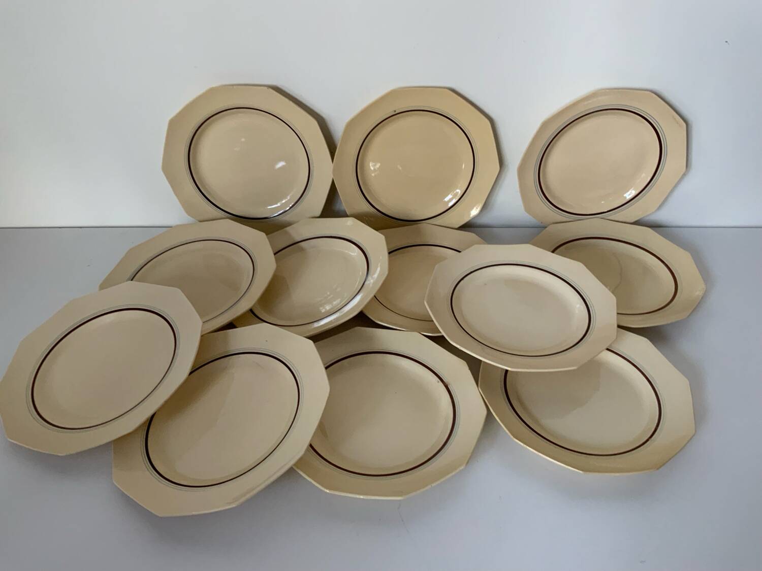 Ironstone plates