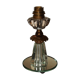 Pied de lampe en verre
