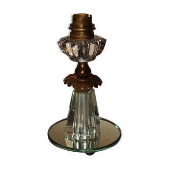 Glass lamp stand