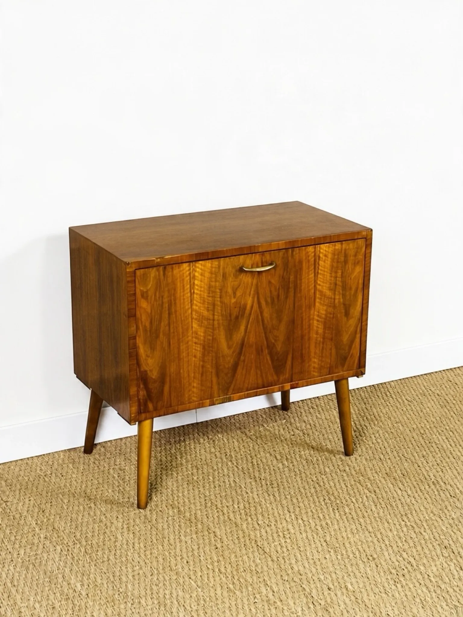 1960s walnut vintage sideboard