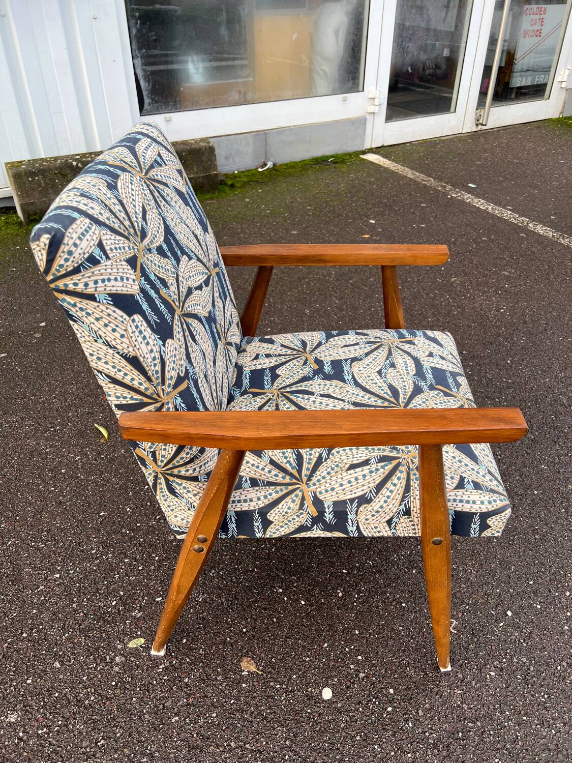 Fauteuil vintage scandinave 70’s