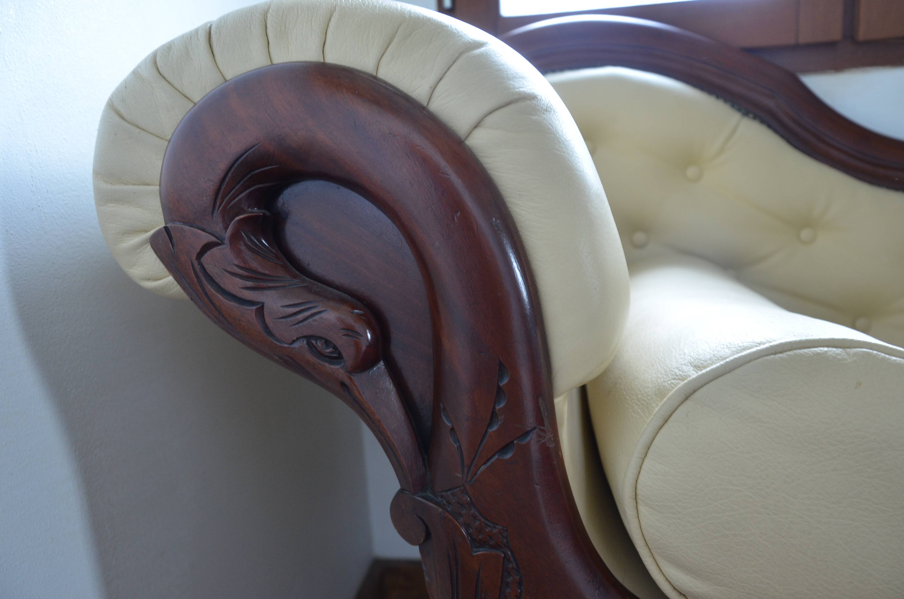 Superb Restoration period chaise longue (circa 1820)