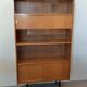 Vitrine bibliothèque vintage moderniste années 50