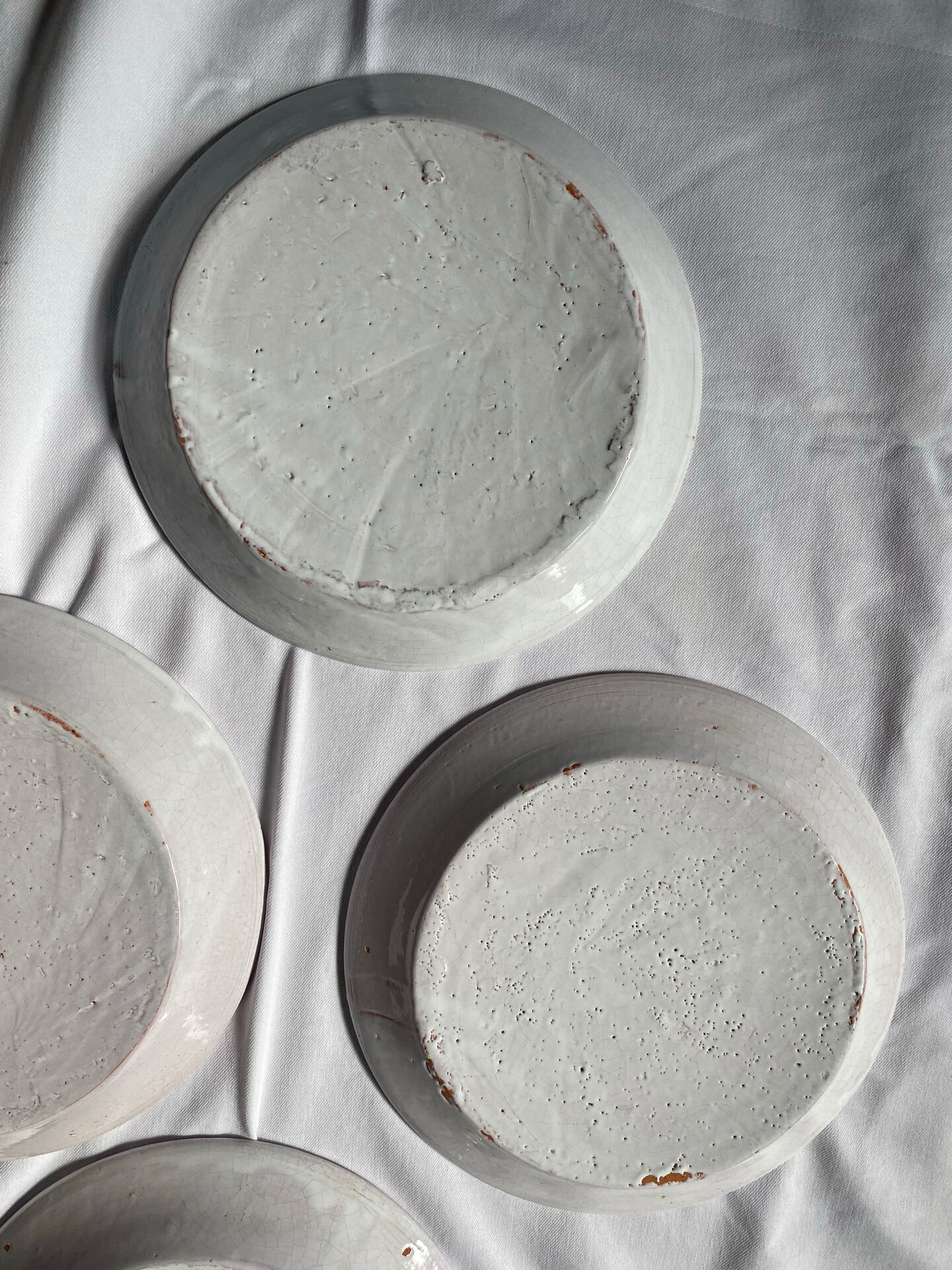 Antique plates in Nevers faience