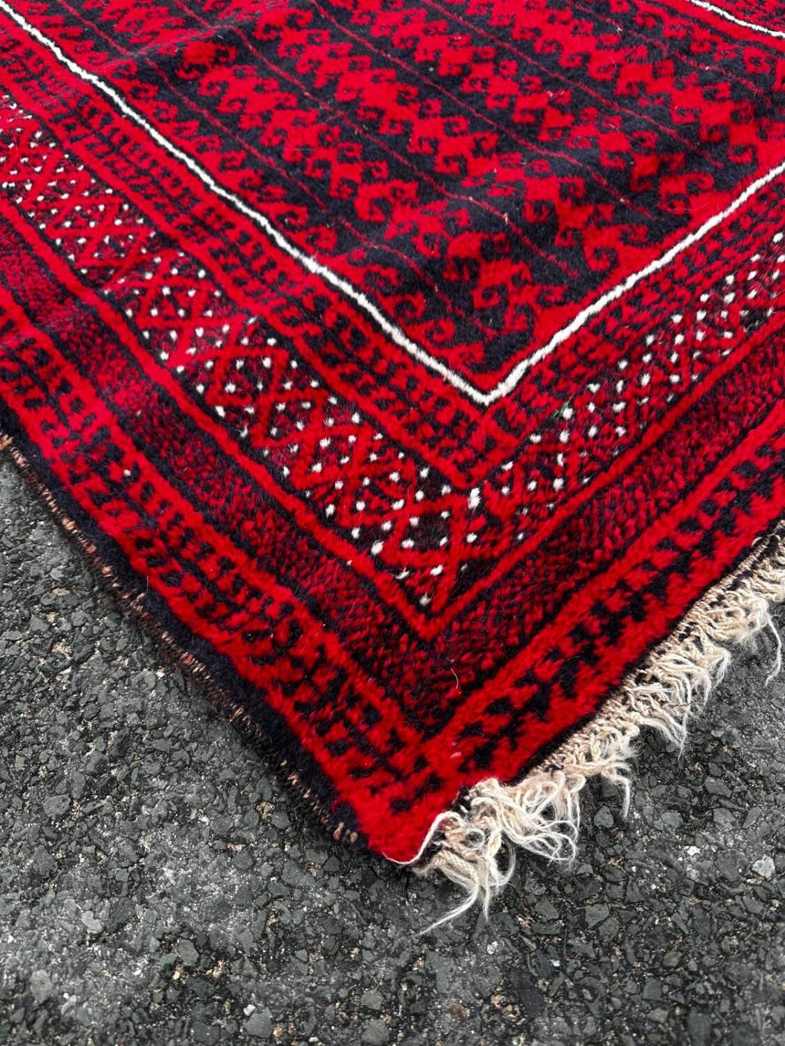 Handmade Afghan rug
