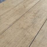 Farmhouse table turned foot and light wood 250cm
