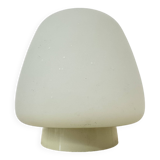 Opaline glass art deco bauhaus ceiling lamp , 1930s the Netherlands