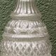 Blown glass carafe, 19th century