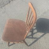 Series of 6 chairs model "minuet" by Baumann around 1960