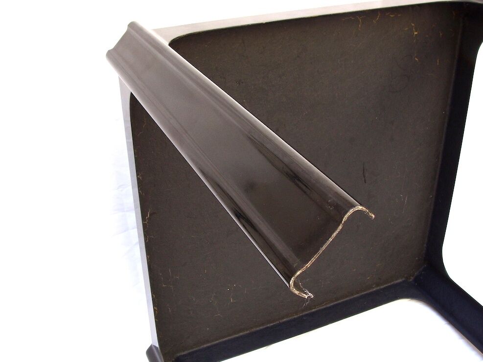 Square table design 1970 fiberglass.