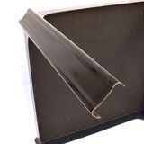 Square table design 1970 fiberglass.