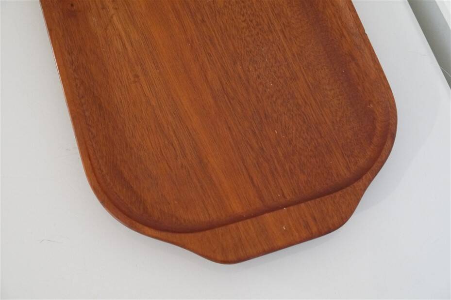Vintage Scandinavian teak tray 1960
