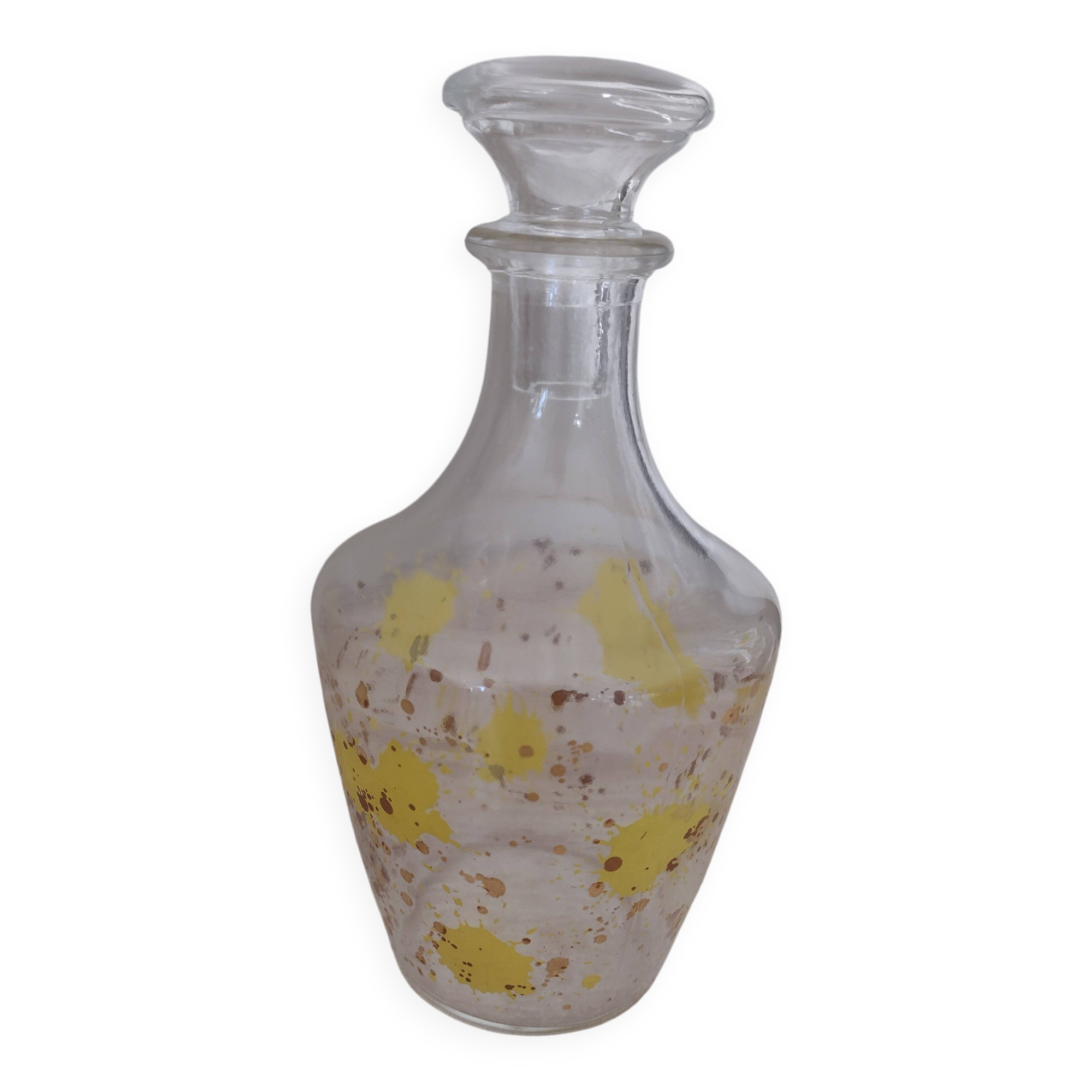 Carafe en verre vintage