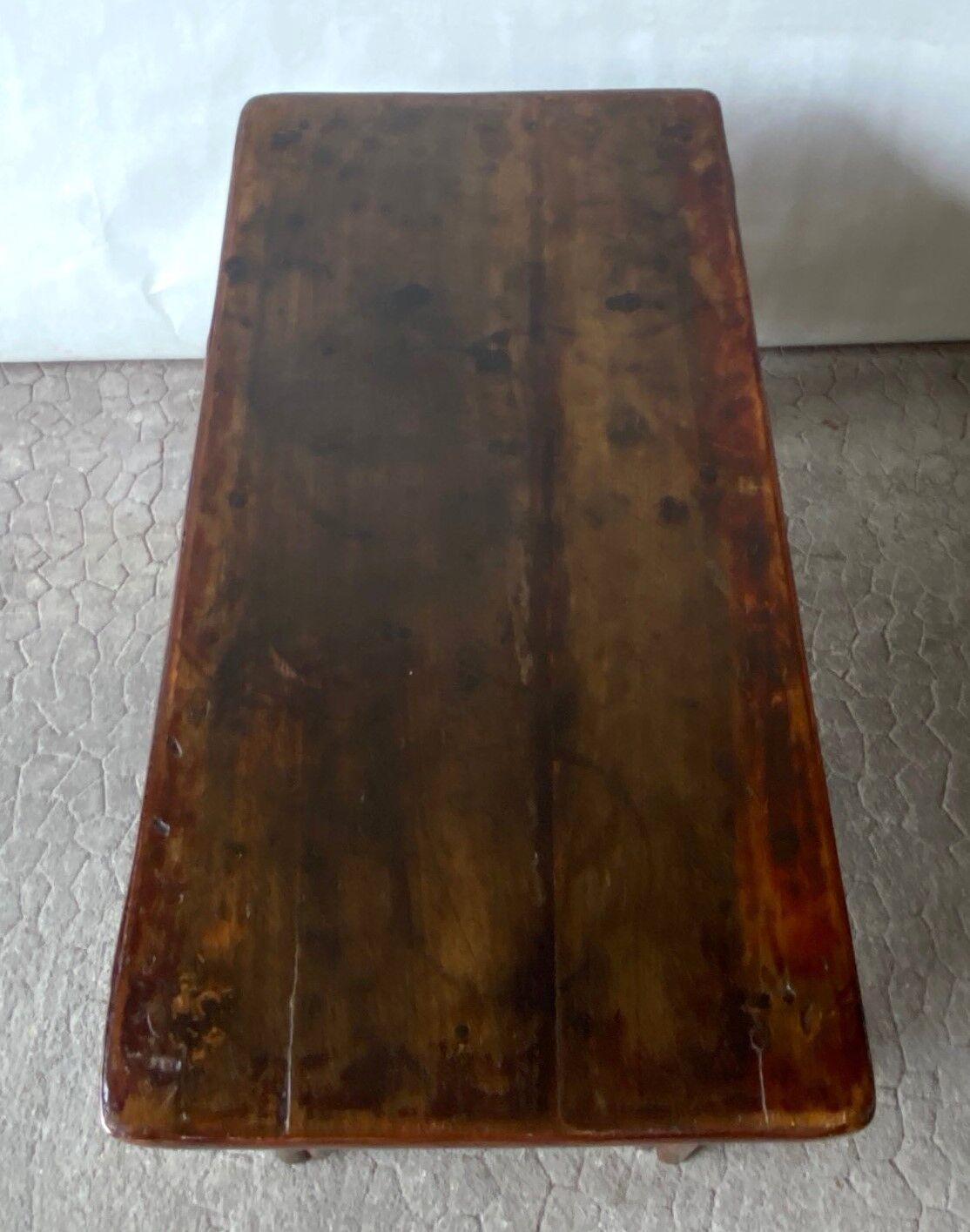 Table basse en bambou