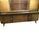 XL vintage wooden display cabinet/buffet/wall unit
