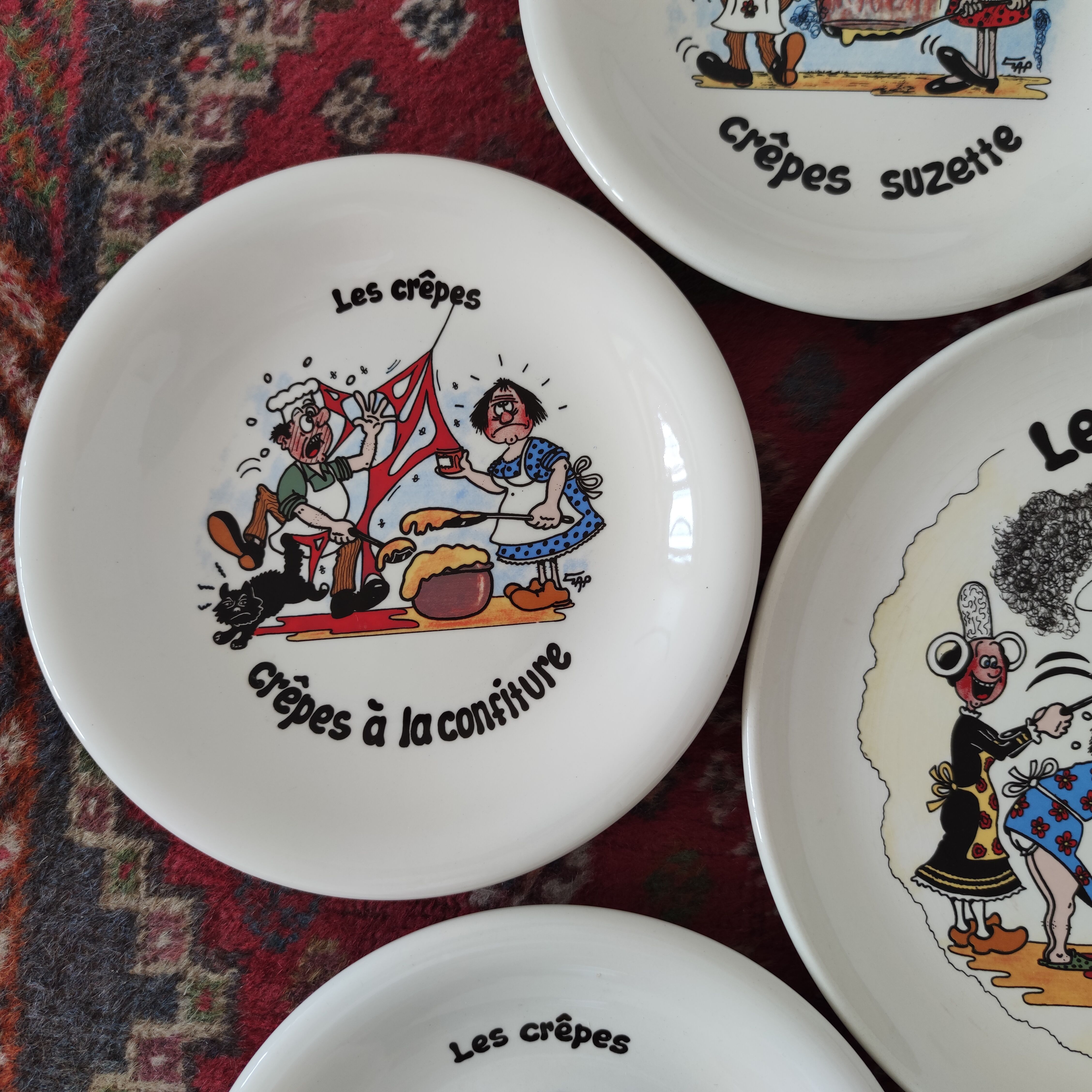 Dish Pancake plates décor Humorous