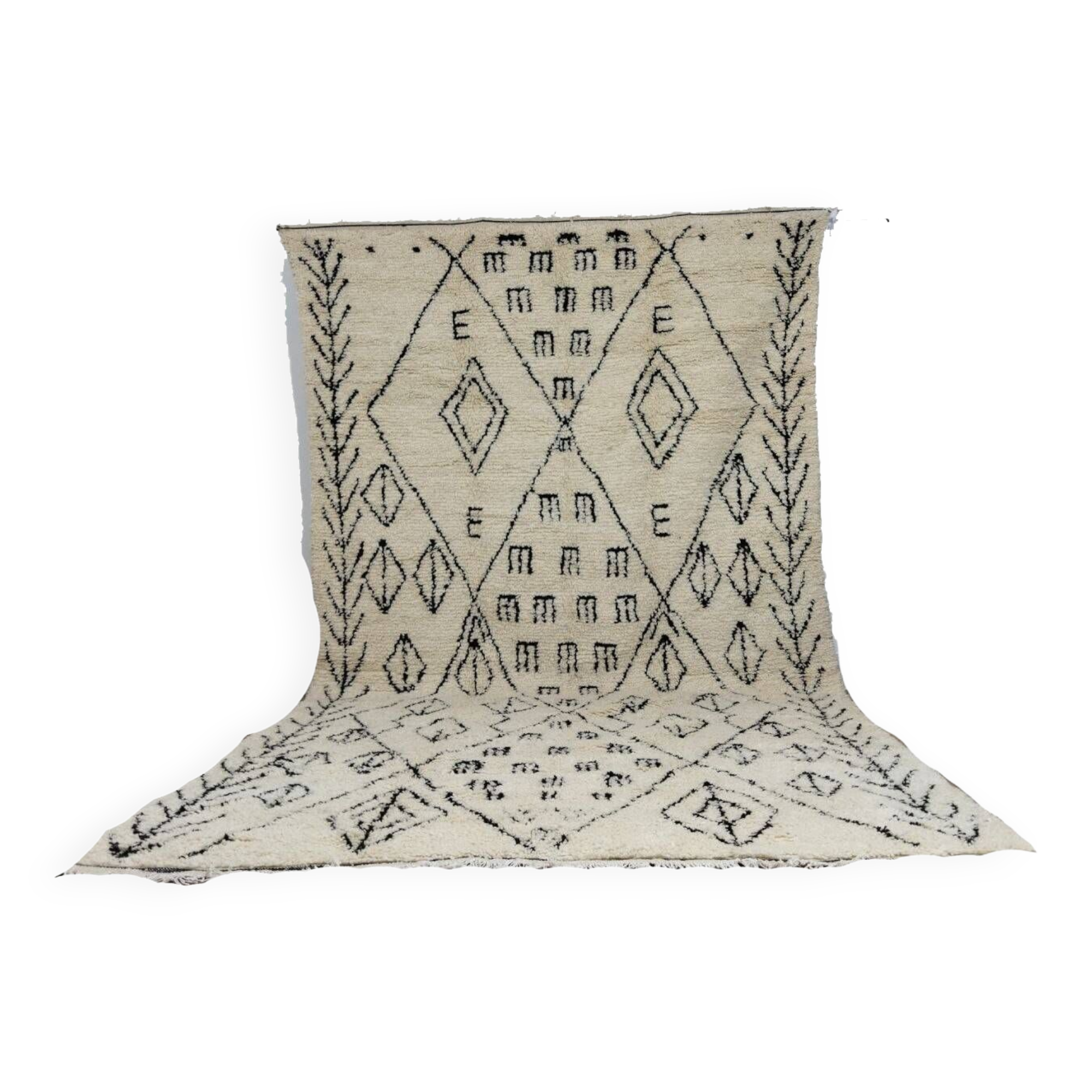 Berber abstract rug 350 X192 CM