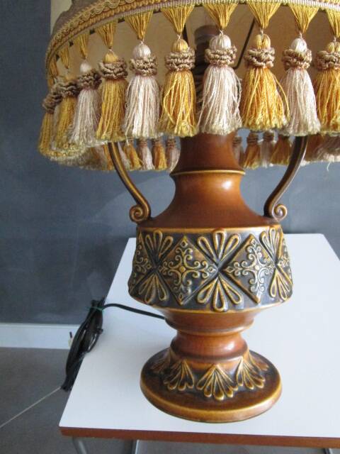 Vintage ceramic lamp W. Germany