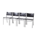 Set of 4 chairs SE06 Martin Visser for 't Spectrum 1967