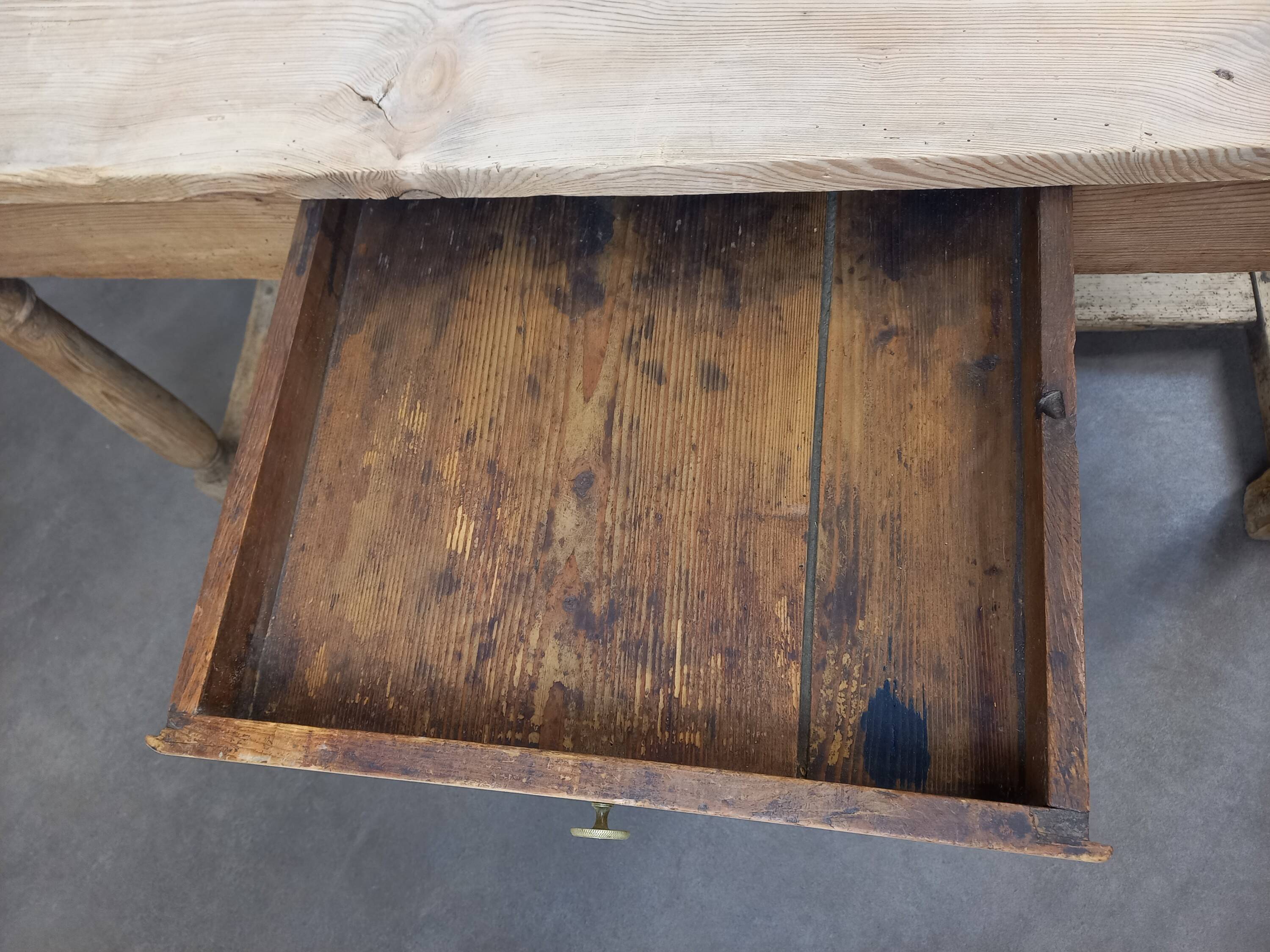 Antique farmhouse table