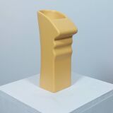 Trio de vases jaunes de style Memphis par ASA Allemagne