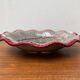 Large East German pottery bowl from the mid-century GDR by Strehla Keramik, 1960s.