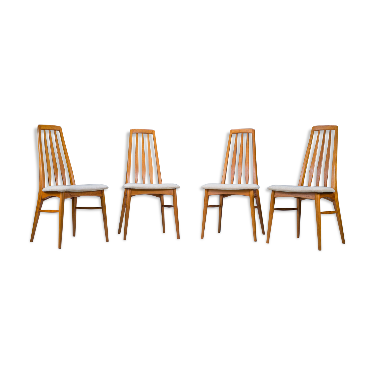 Eva chairs by Niels Koefoed for Koefoed Hornslet, 1960